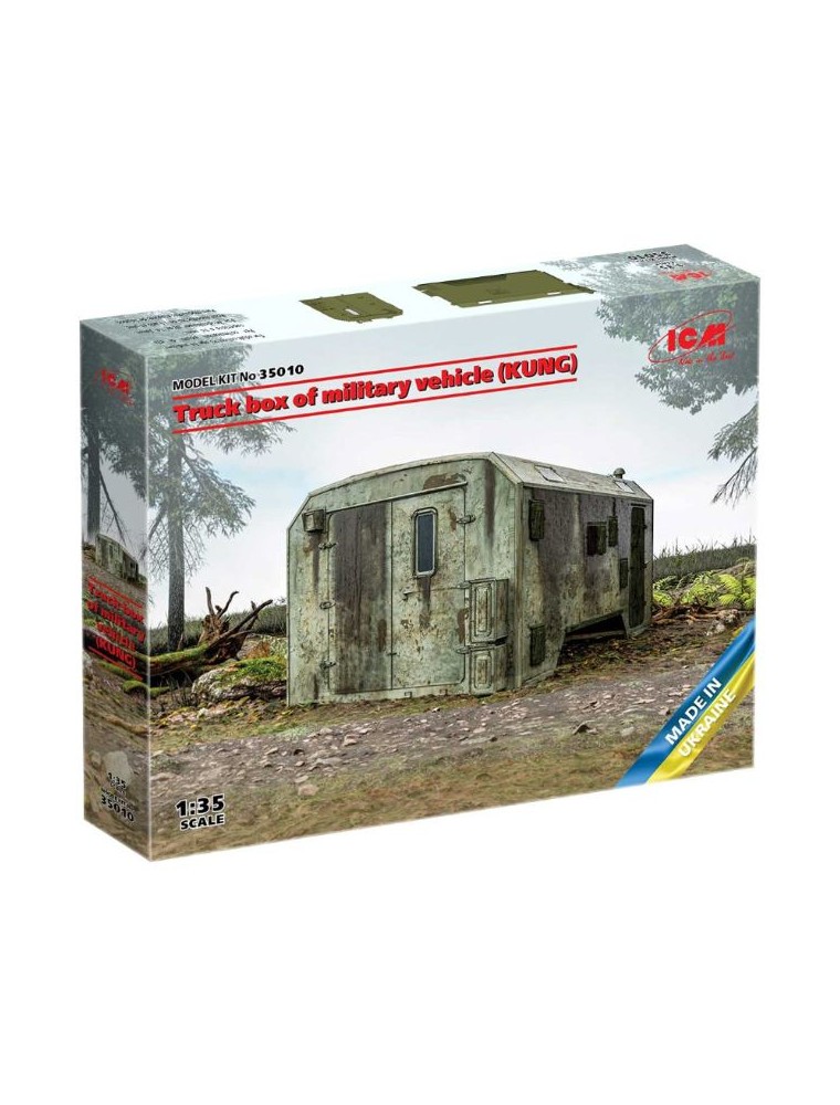 ICM - Kung carrozzeeria per veicoli militari Sovietici 1/35 Truck box