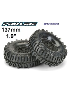 Proline - Gomme 1.9 diametro 137mm Interco Bogger G8 2pz incollate su cerchi