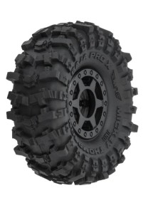 Proline - 4 Gomme e cerchi SCX24 Mickey Thompson Baja Pro X F/R 1.0 MTD 1/24