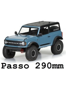 Proline - Carrozzeria Ford Bronco 2021 290mm 1/10 per scaler  trasparente