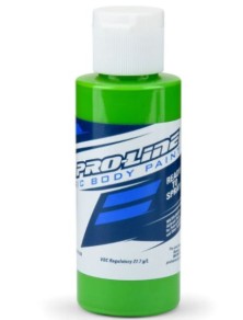 Proline - Vernice verde (lexan) per aerografo da 60ml