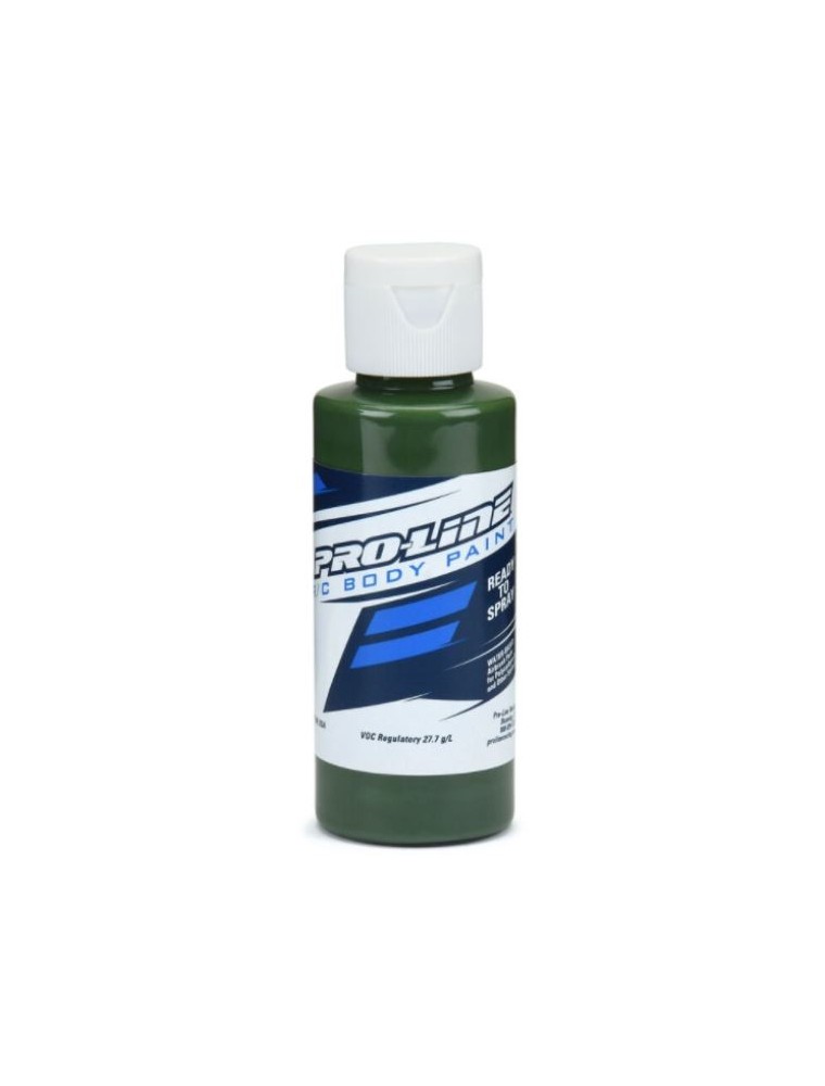 Proline - Vernice verde militare (lexan) per aerografo da 60ml