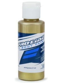 Proline - Vernice oro metallizzato (lexan) per aerografo da 60ml