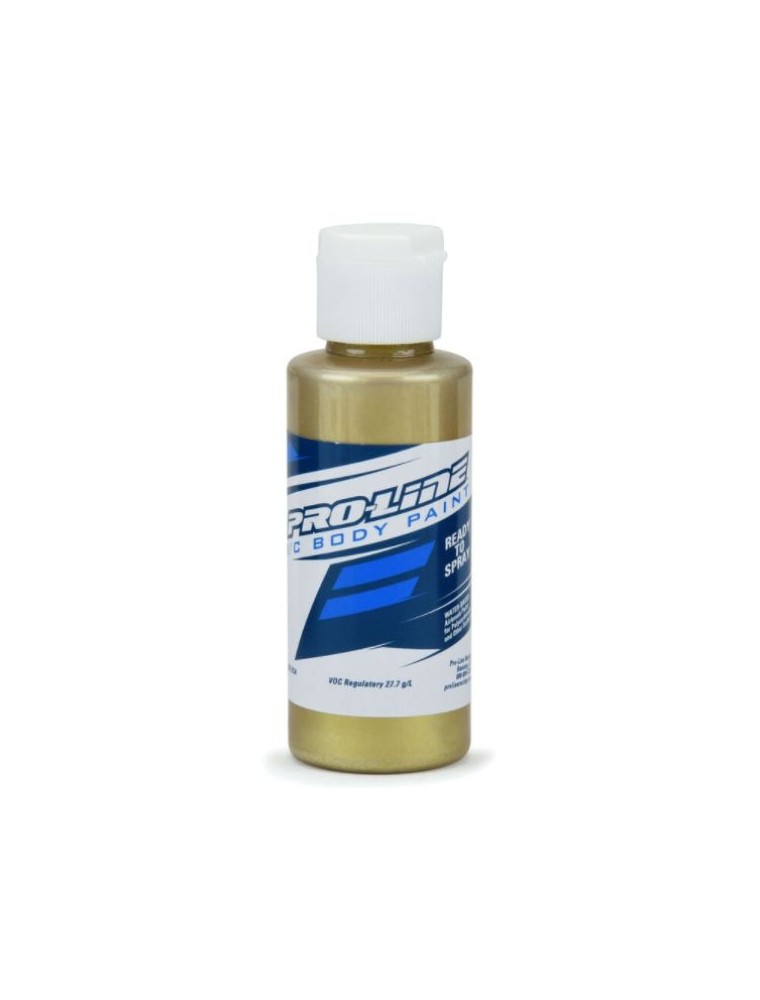 Proline - Vernice oro metallizzato (lexan) per aerografo da 60ml