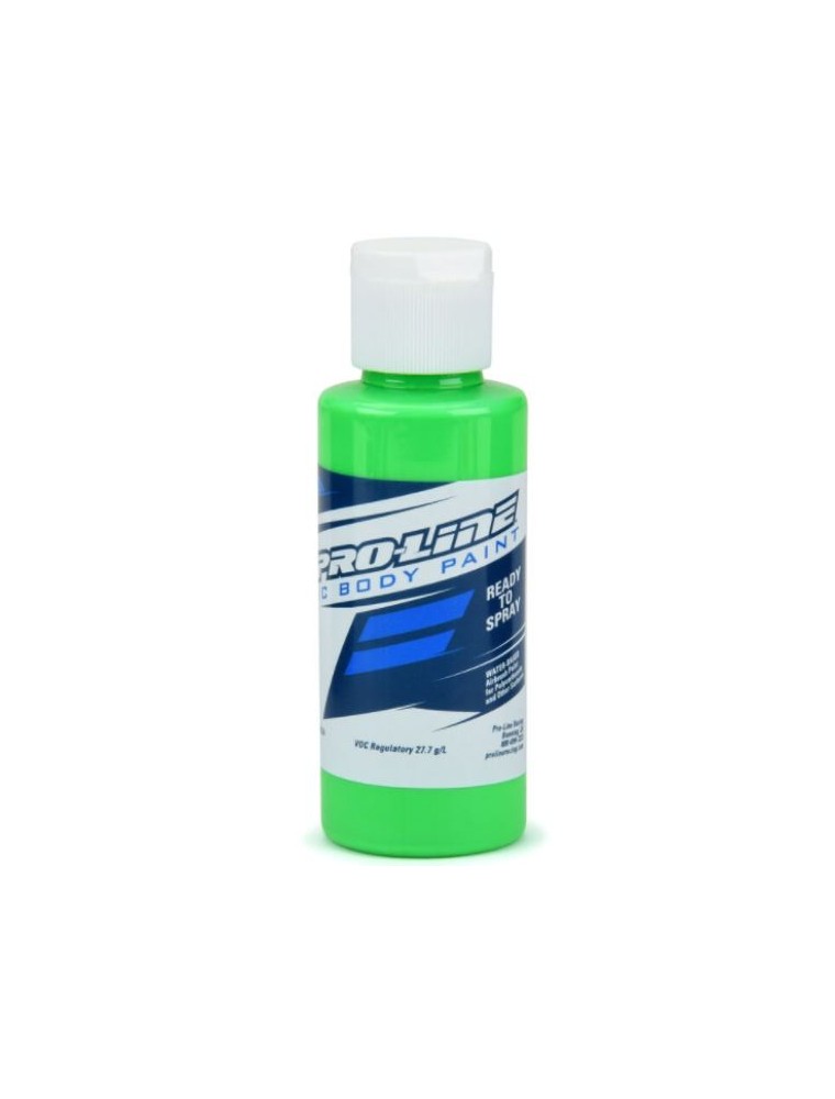 Proline - Vernice verde fluo (lexan) per aerografo da 60ml