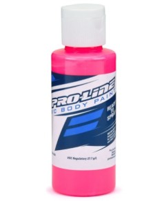 Proline - Vernice rosa fluo (lexan) per aerografo da 60ml