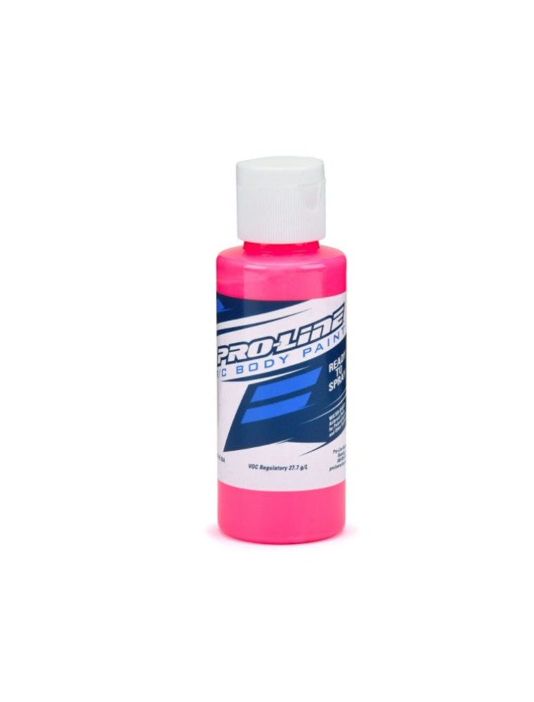 Proline - Vernice rosa fluo (lexan) per aerografo da 60ml