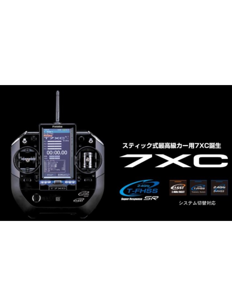 Futaba - RADIO CAR A STICK 7XC CON RICEVENTE R334SBS