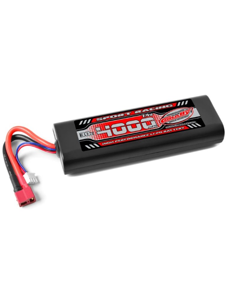 Team Corally - LiPo stick pack 2s 7,4v 4000mAh 30C deans Team Corally