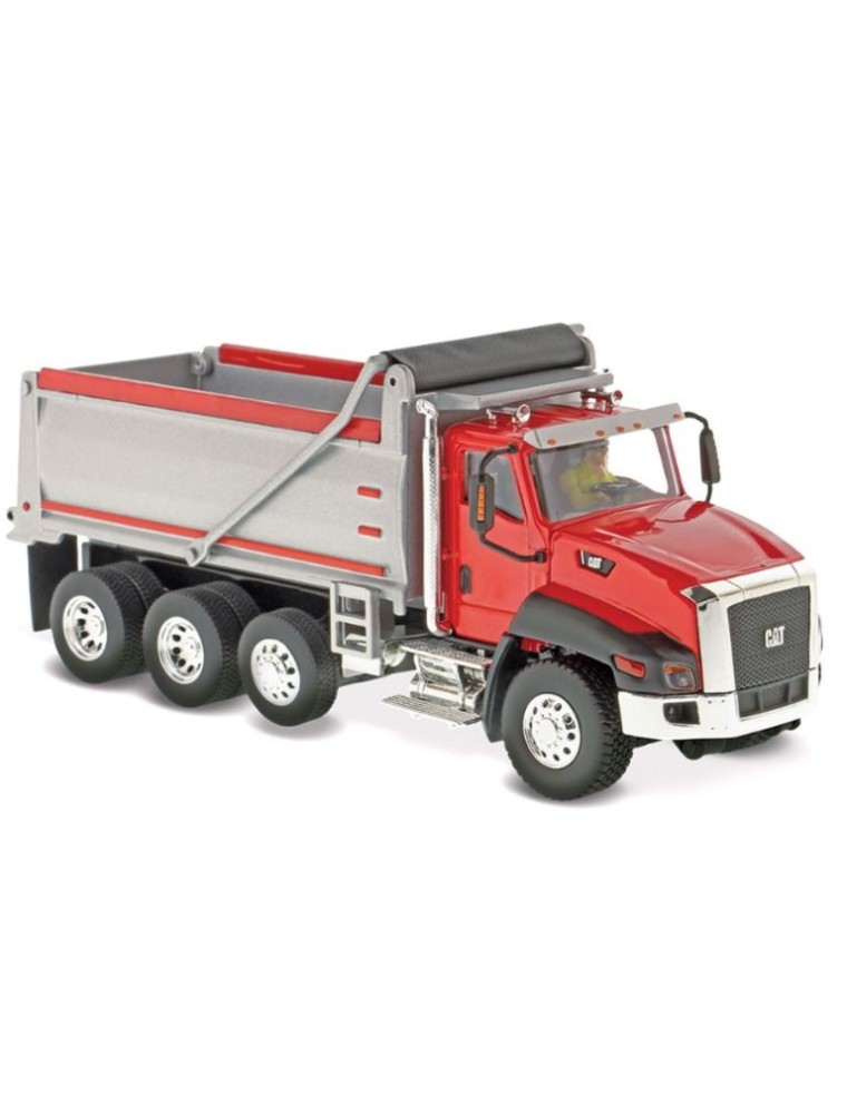 DIECAST_MASTERS - Cat CT660 Dump Truck Red 1/50