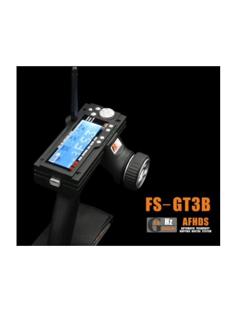 FLY SKY - FS GT3B RADIO A VOLANTINO 3ch 2,4ghz CON DISPLAY