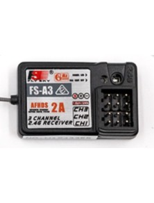 FLY SKY - Ricevente RX FS-A3 AFHDS 2A ricambio auto Black Bull 3ch 2,4Ghz