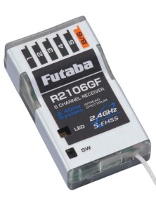 Futaba - RX R2106GF 6ch 2,4Ghz S-FHSS peso 4,5gr per park flier