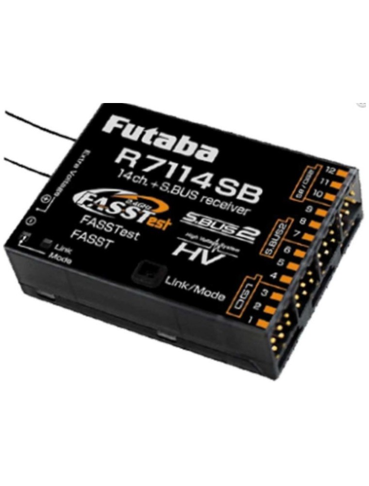 Futaba - RX R7114SB 14CH 2,4GHZ S-BUS