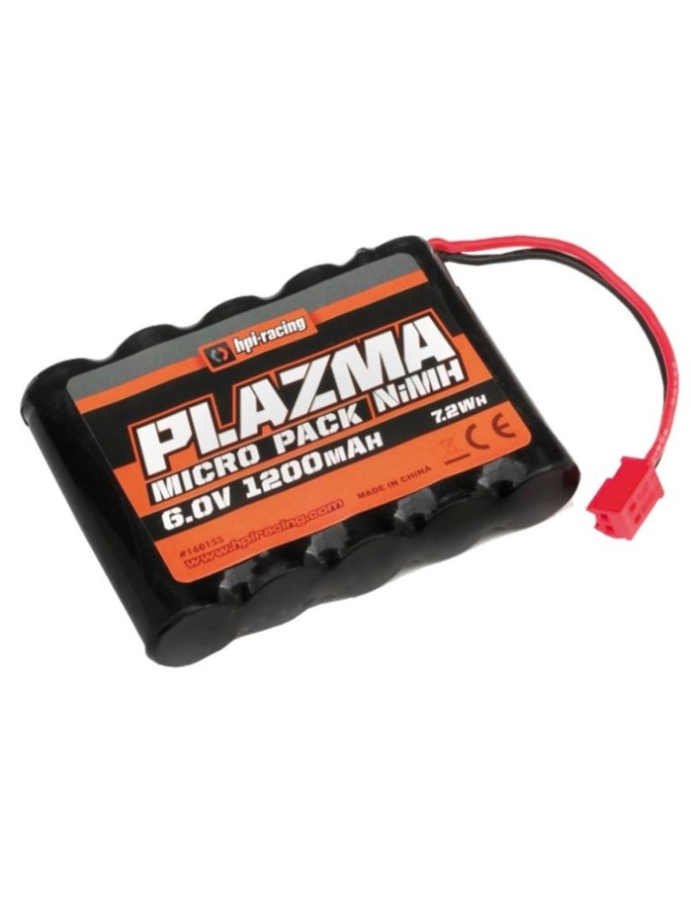 Hpi - Batteria Plazma 6.0V 1200mAh NiMH Micro RS4