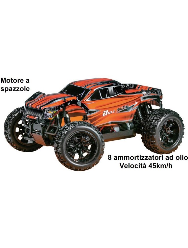 BlackBull - MONSTER TRUCK EVO MON RTR 1/10 A SPAZZOLE MONTATA