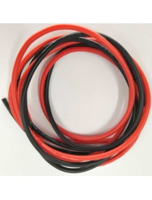 MAXPRO - Cavo silicone 16AWG (1m rosso+1m nero) 1,31mmq