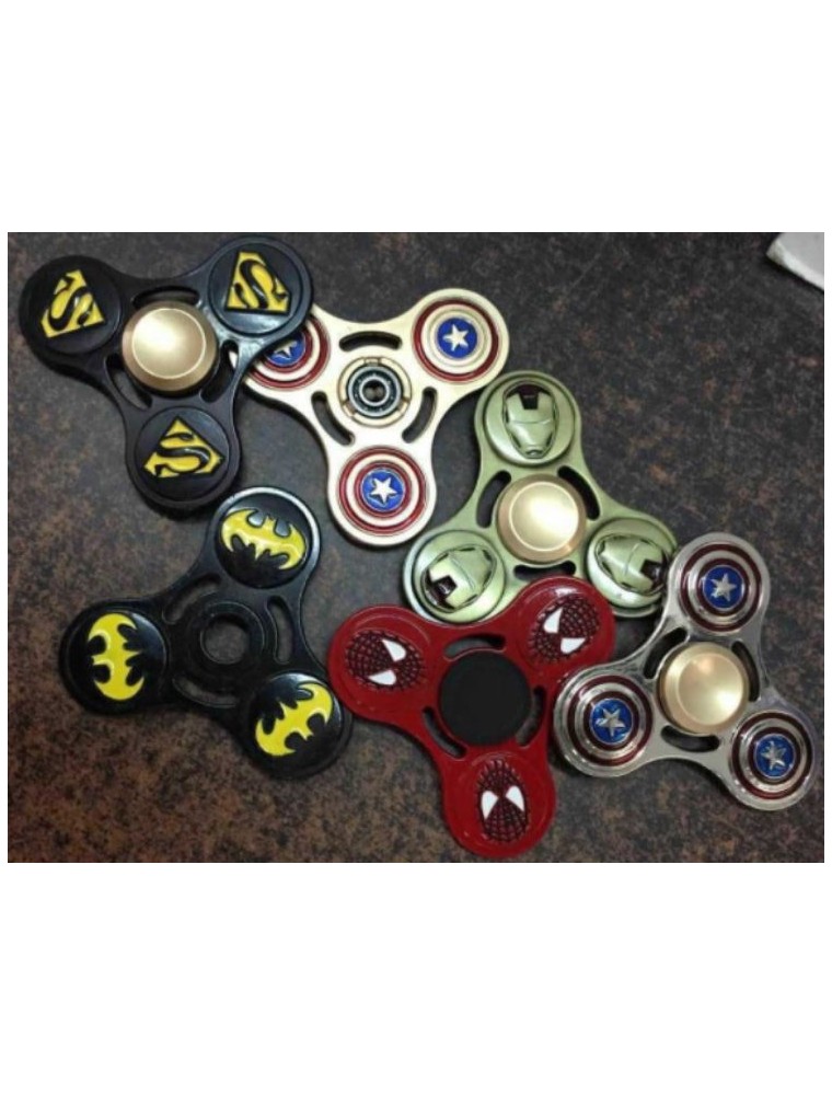 Generica - HERO METAL FIDGET SPINNER TROTTOLA DEI SUPEREROI