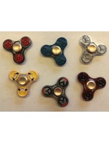 Generica - SIGN METAL FIDGET SPINNER TROTTOLA ANTISTRESS