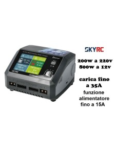 Sky RC - D200 Neo caricabatterie ed alimentatore 1-6s 35A 200W AC 800w DC