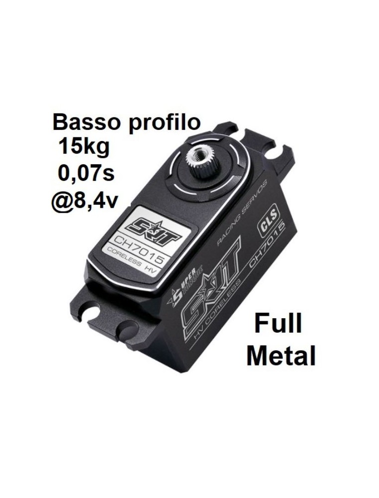 SRT - Servo CH7015 a basso profilo 15kg 0,07sec @8,4v coreless