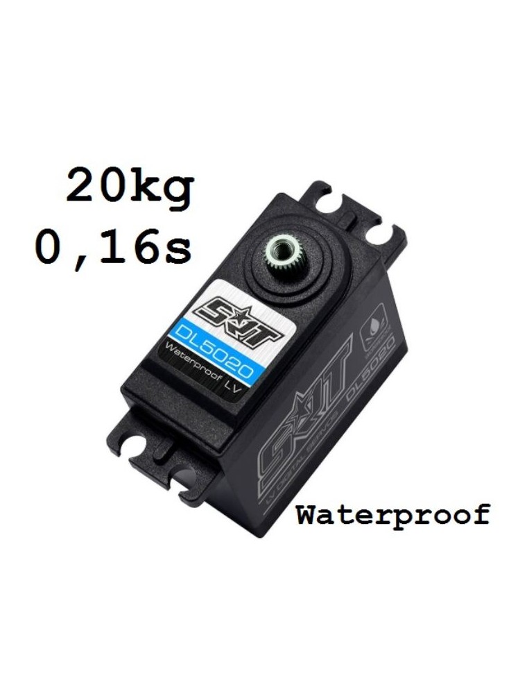 SRT - Servo DL5020 Waterproof 20kg 0.16sec @6.0v ingranaggi in metallo