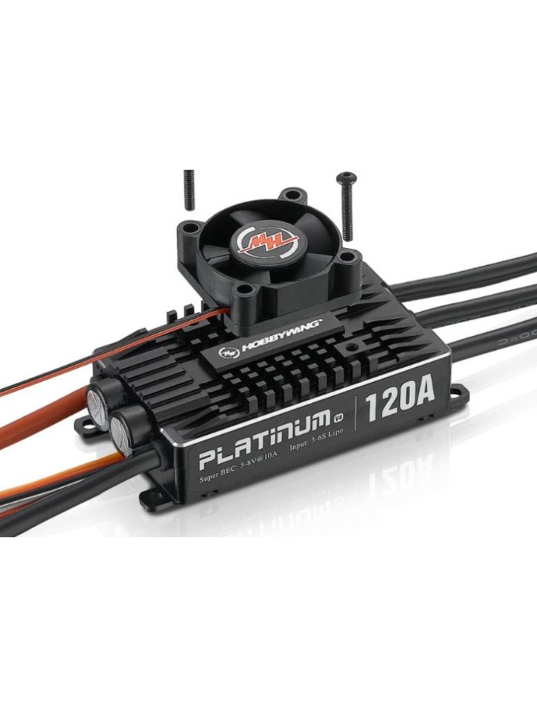 Hobbywing - * Platinum Pro 120A ESC V4 3-6s, 10A BEC