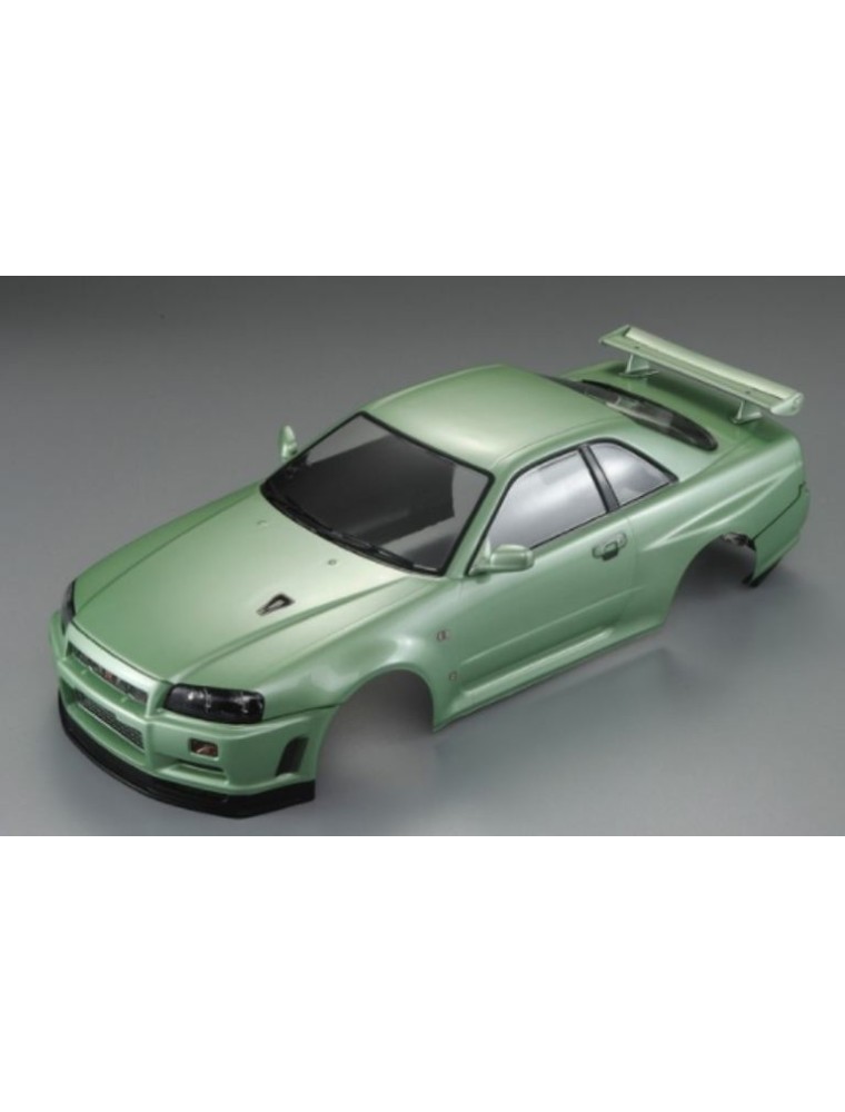 Killer body - CARROZZERIA SKYLINE VERDE 1/10 190mm NISSAN VERNICIATA