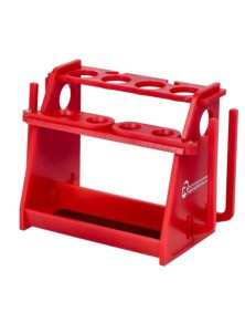 Robitronic - Supporto rosso montaggio ammortizzatori 1/10 1/8 1/5 versione 2