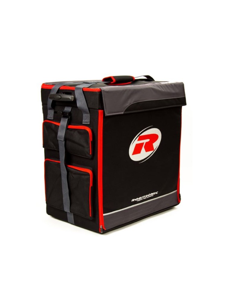 Robitronic - BORSA PORTA AUTO IN SCALA  1/8 CON RUOTE ROBITRONIC