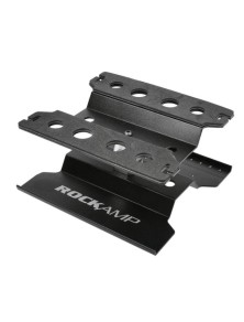 RockAmp - Supporto nero per auto alto 60mm regolabile in altezza