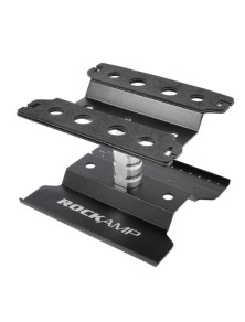 RockAmp - Supporto nero per auto alto 100mm regolabile in altezza