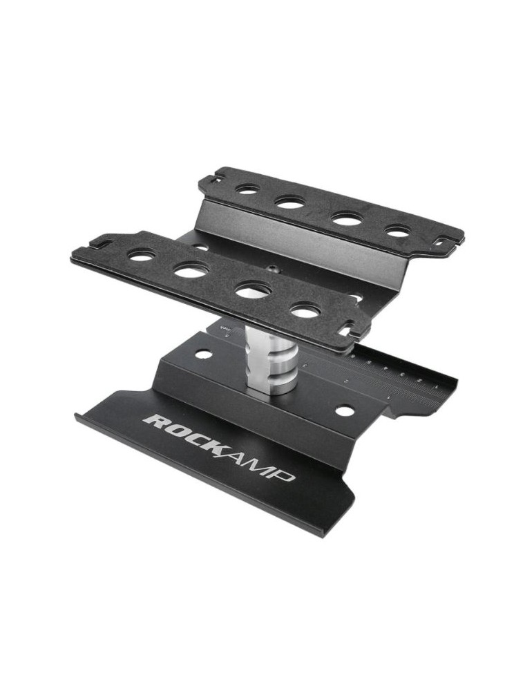 RockAmp - Supporto nero per auto alto 100mm regolabile in altezza