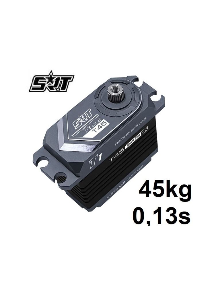 SRT - Servo T45 Corless 45kg 0.13sec @8,4v full metal ideale per buggy 1/8