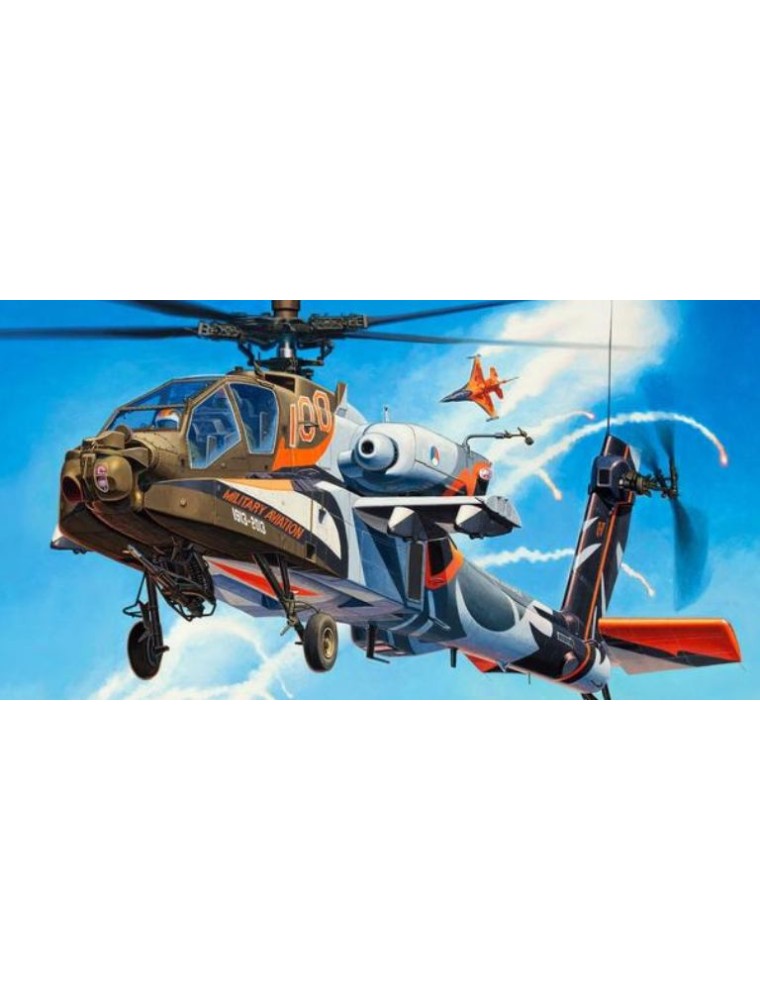 Revell - AH64D APACHE              1/48 100 MILITARY AVIATION