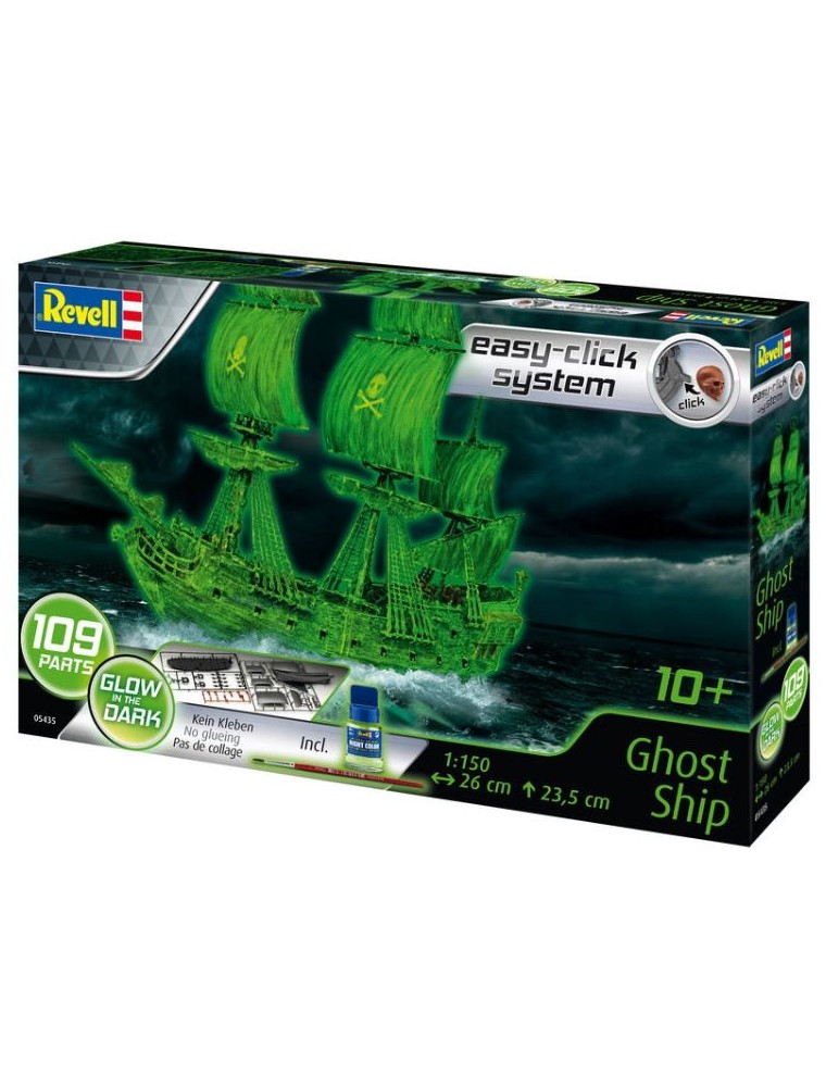 Revell - NAVE FANTASMA GHOST SHIP 1/150 AD INCASTRO SENZA COLLA