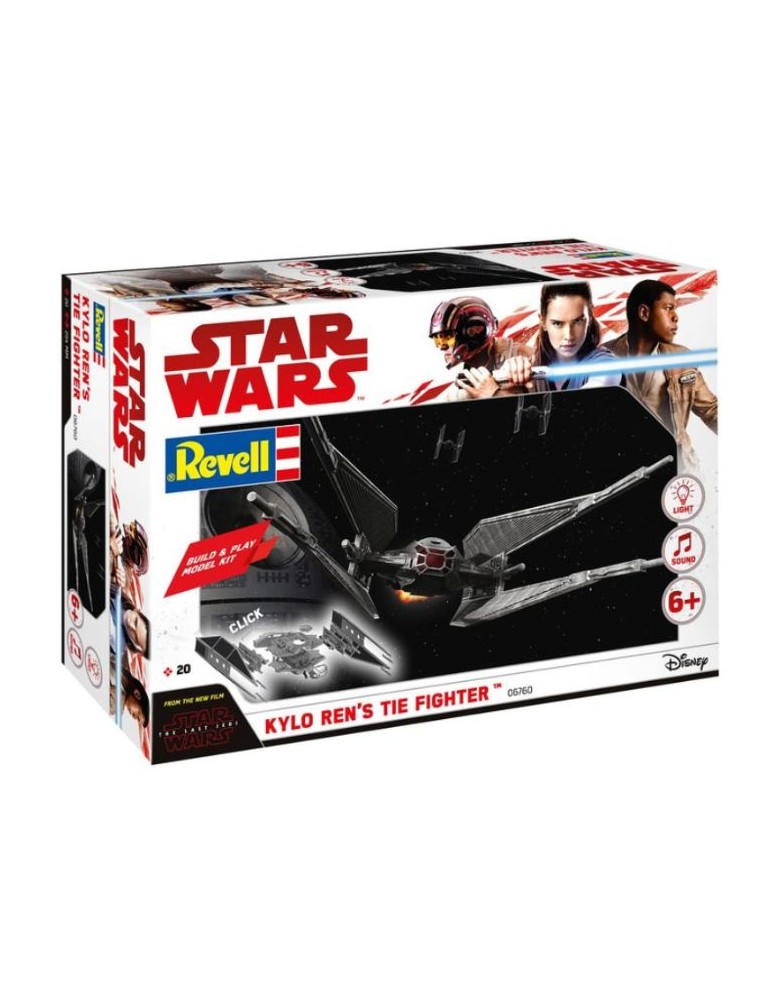 Revell - KYLO RENS TIE FIGHTER     1/70 STAR WARS EP.VIII SENZA COLLA