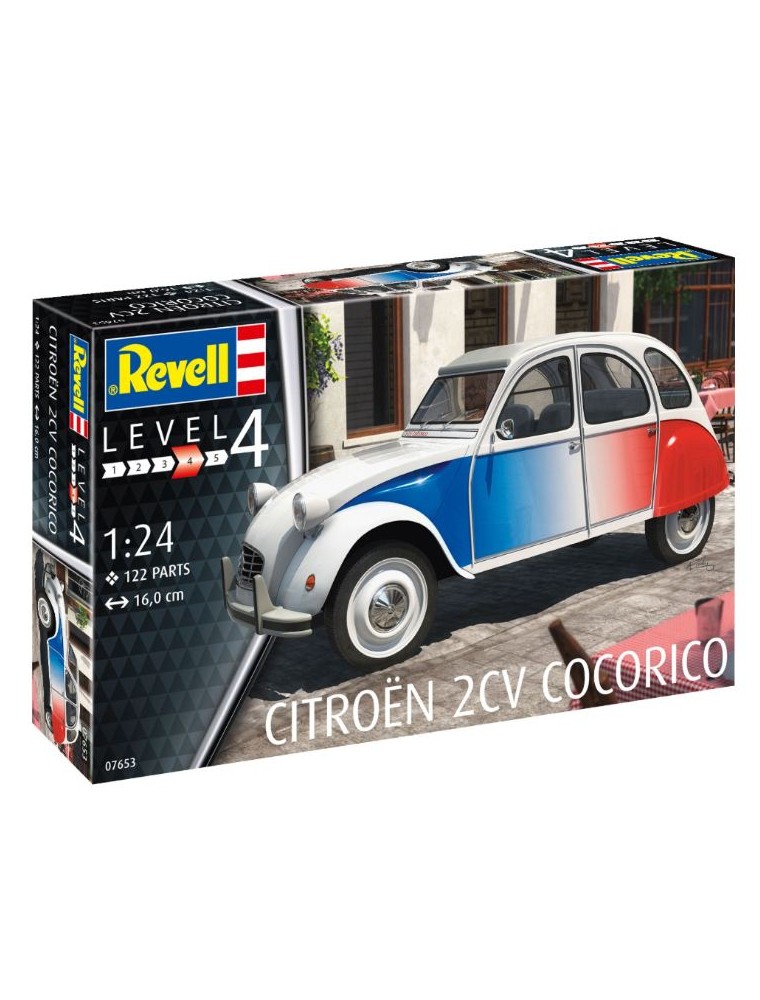 Revell -  Citroen 2CV Cocorico 1/24