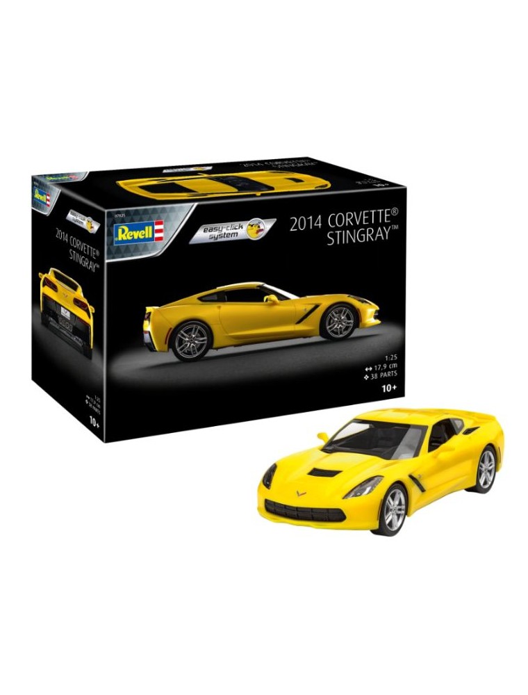 Revell - Corvette Stingray 2014 1/25 (Easy-Click System)