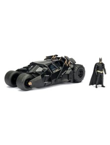 Jada Toys - Batman The Dark Knight Batmobile 1/24 con personaggio Jada Toys