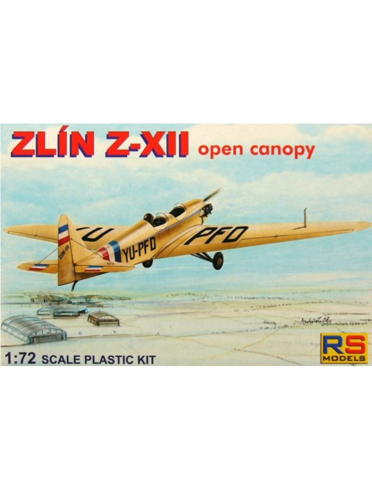 RS Models - Zlin-XII open 1/72