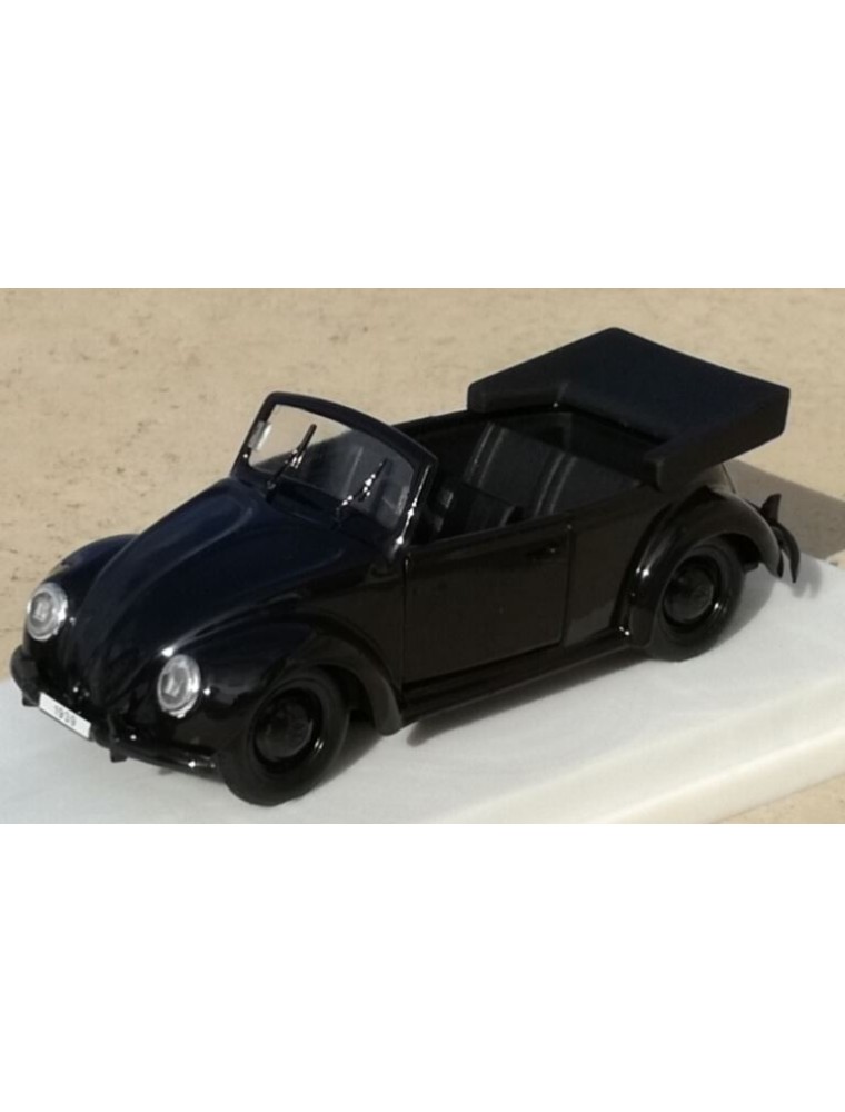 Rio - 105 VOLKSWAGEN MAGGIOLINO 1/43 CABRIOLET NERA STANDARD 1939