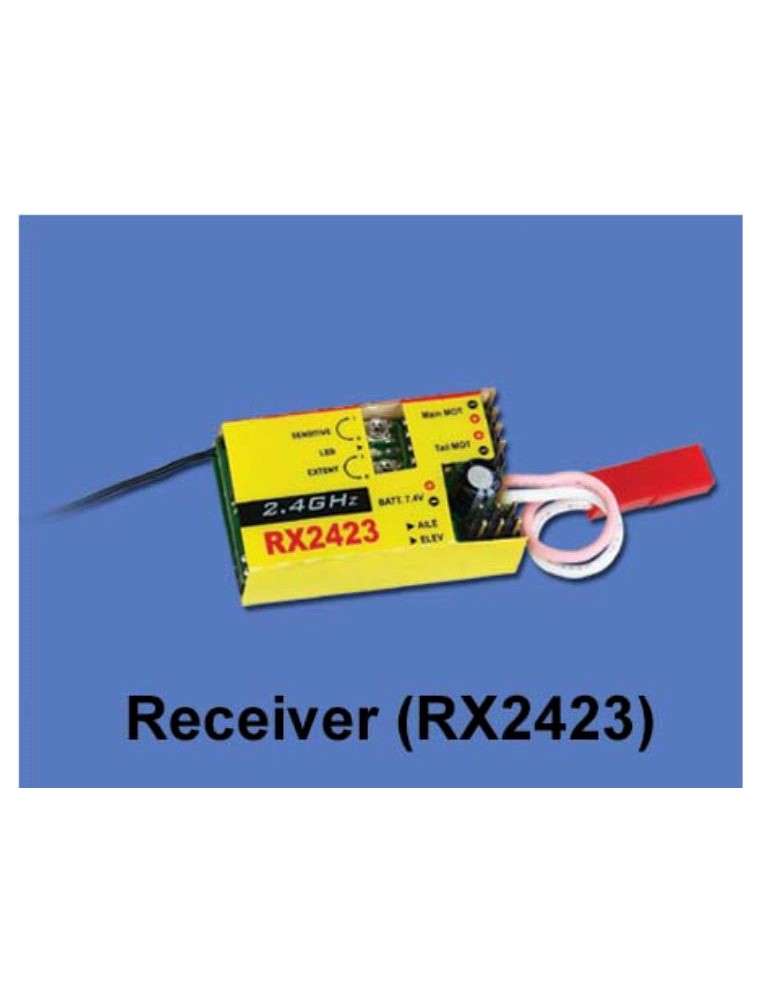 Robbe - RICEVENTE RX2423    ARROW PLUS 2,4Ghz