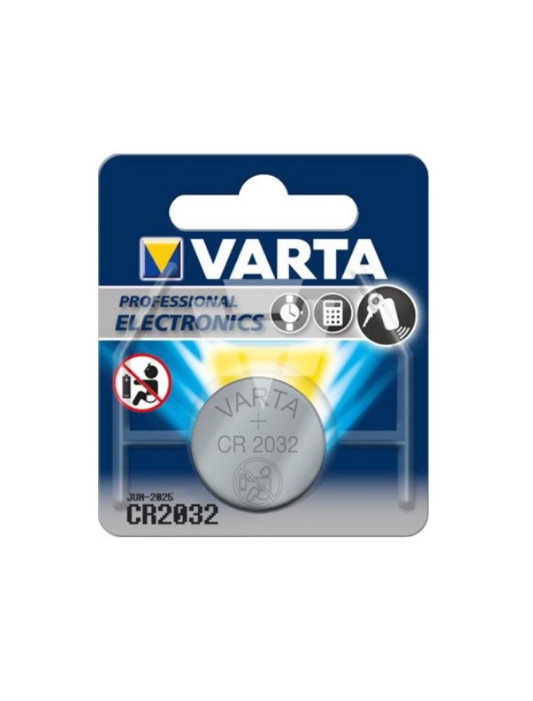 Generica - VARTA BATTERIA LITIO CR2032 A BOTTONE 3v 230mAh NON RICAR.