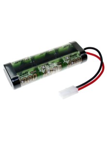 XCell - Batteria 7,2v 4300mah spina Tamiya NiMh stick pack Xcell