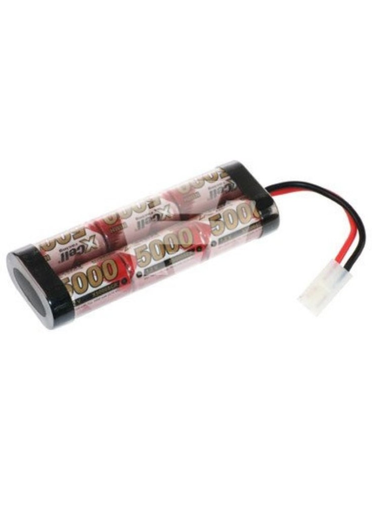 XCell - Batteria 7,2v 5000mah spina Tamiya NiMh stick pack Xcell