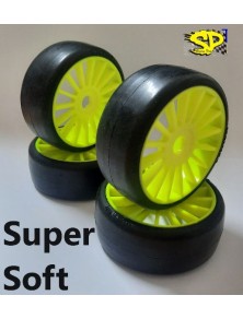 Sp Racing - Gomme Slick Super Soft 1/8 GT 4pz