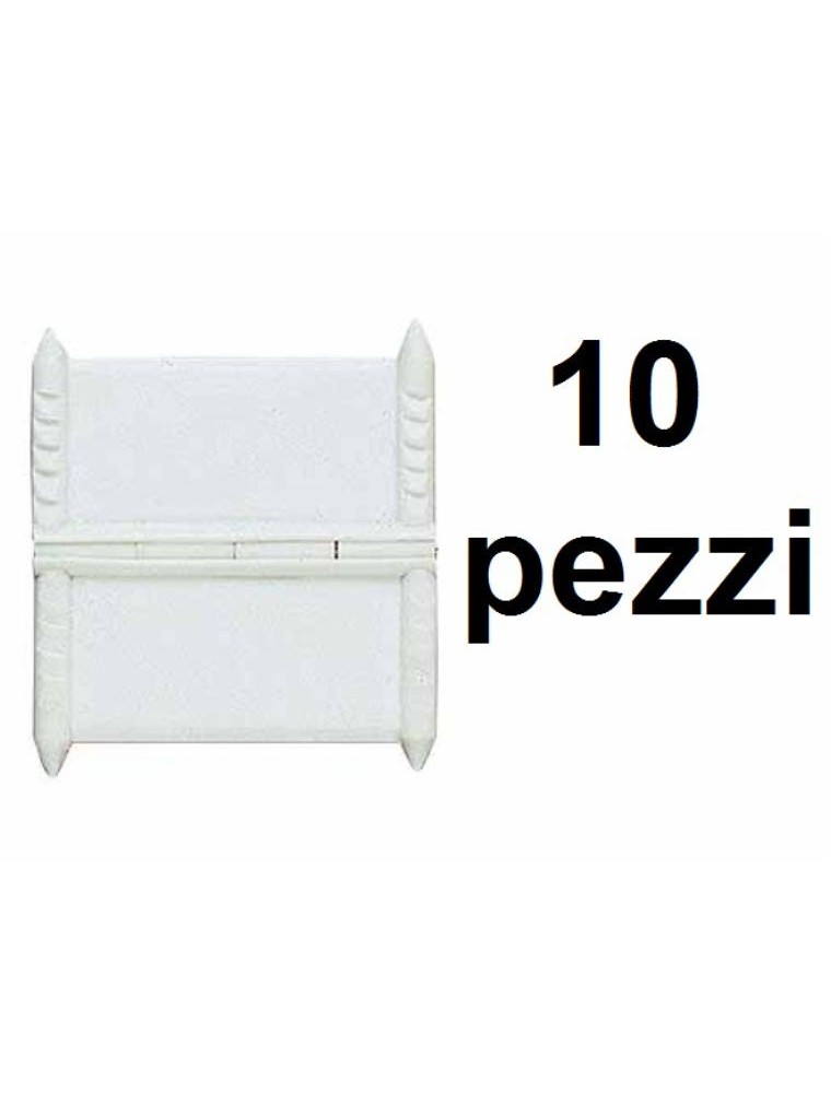 Multiplex - Cerniere per timoni 25x25mm 10pz