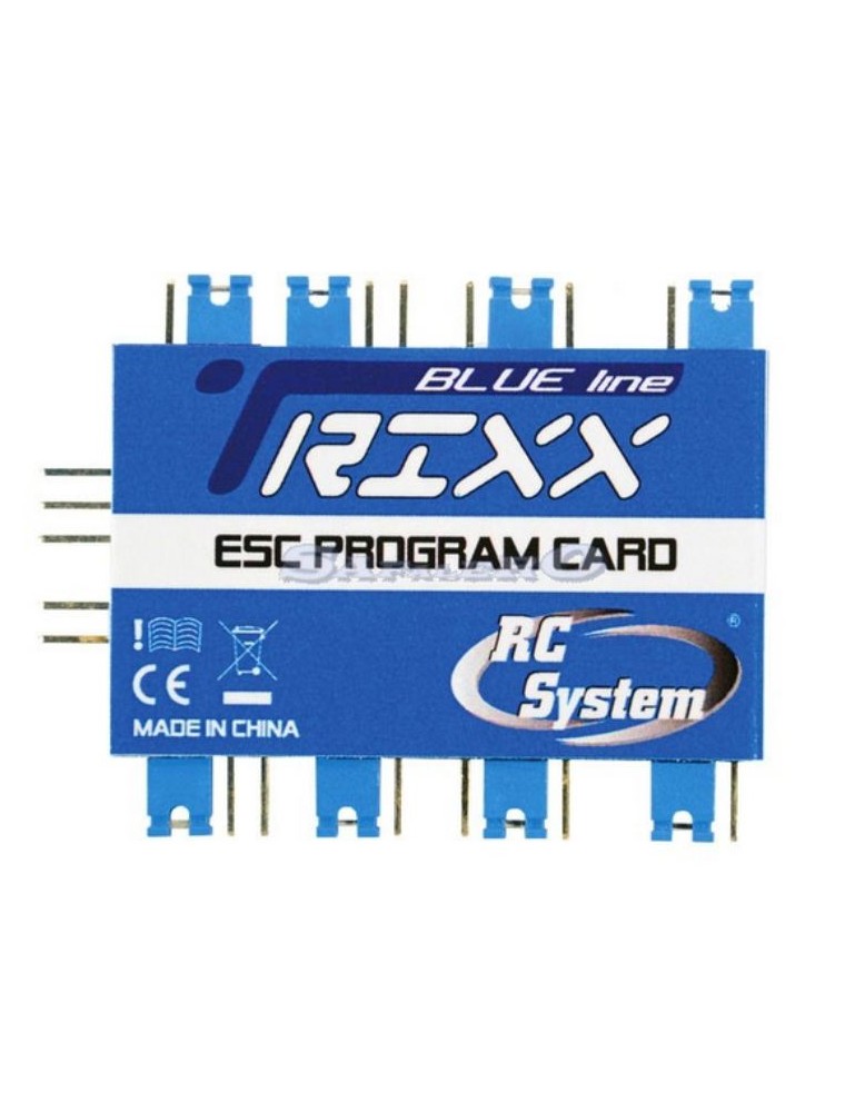 RC System - PROGRAM CARD TRIXX BLUE LINE