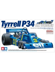 Tamiya - Tyrrell  P34 6 Ruote 1/12 con fotoincisioni